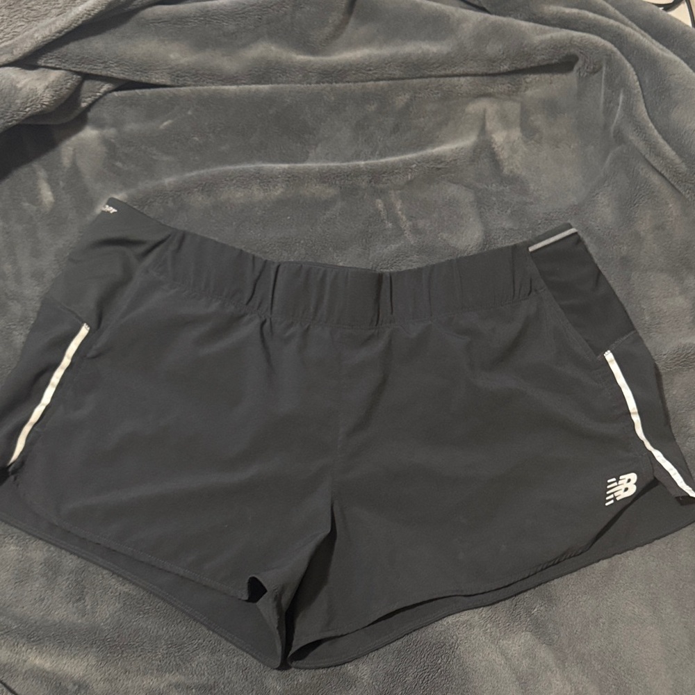 New Balance Women's Black Athletic Shorts